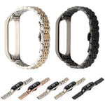 Cinturino di ricambio per cinturino in acciaio inossidabile a sette sfere, For Xiaomi Mi Band 6 / 5, For Xiaomi Mi Band 4 / 3