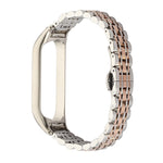 Cinturino di ricambio per cinturino in acciaio inossidabile a sette sfere, For Xiaomi Mi Band 6 / 5, For Xiaomi Mi Band 4 / 3