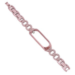 Cinturino di ricambio per cinturino in lega diamantata a forma di 8, For Xiaomi Mi Band 6 / 5, For Xiaomi Mi Band 4 / 3