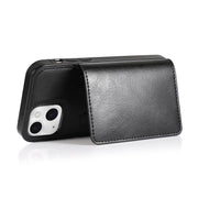 Custodia protettiva antiurto in PU + TPU con slot per schede e supporto, For iPhone 13 mini, For iPhone 13, For iPhone 13 Pro, For iPhone 13 Pro Max