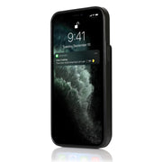Custodia protettiva in tinta unita per PC + TPU con supporto e slot per schede, For iPhone 13 mini, For iPhone 13, For iPhone 13 Pro, For iPhone 13 Pro Max