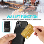 Custodia TPU con slot carte per iPhone 13 Pro Max