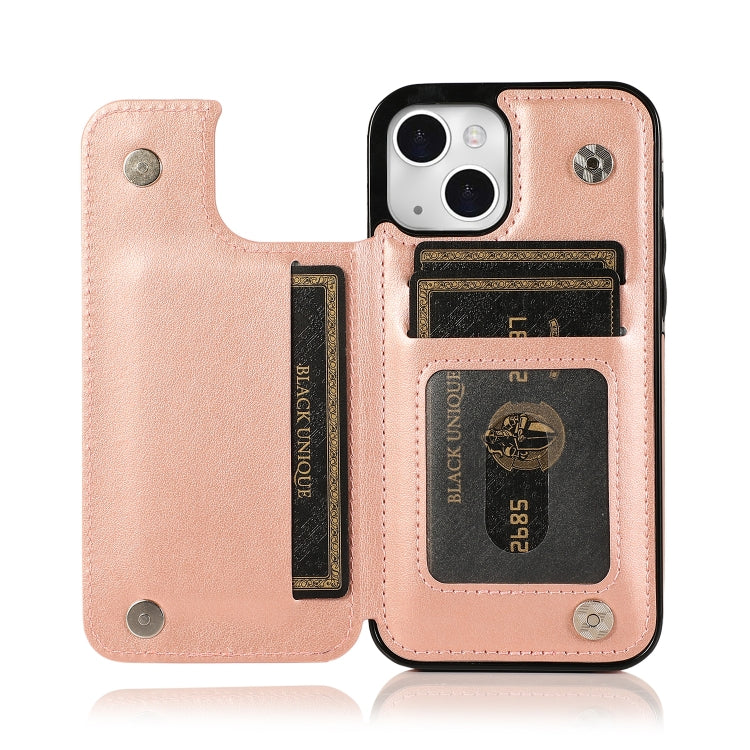 Custodia portafoglio PU TPU con slot carte per iPhone 13