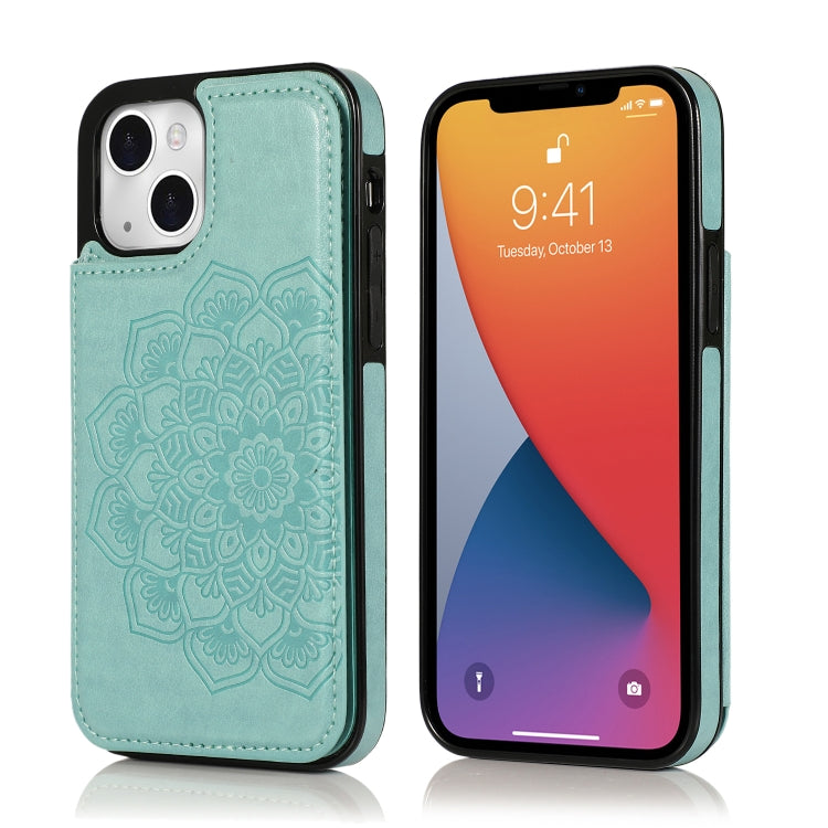 Custodia portafoglio PU TPU con slot carte per iPhone 13