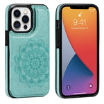 Custodia portafoglio PU TPU con slot carte per iPhone 13