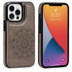 Custodia portafoglio PU TPU con slot carte per iPhone 13