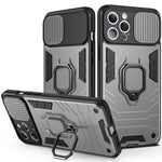 Cover antiurto in TPU e PC con anello per iPhone 13 mini