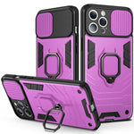 Cover antiurto in TPU e PC con anello per iPhone 13 mini