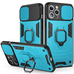 Cover antiurto in TPU e PC con anello per iPhone 13 mini
