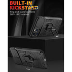 Cover antiurto in TPU e PC con anello per iPhone 13 mini
