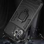 Cover antiurto in TPU e PC con anello per iPhone 13 mini