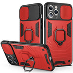 Cover antiurto in TPU e PC con anello per iPhone 13 mini
