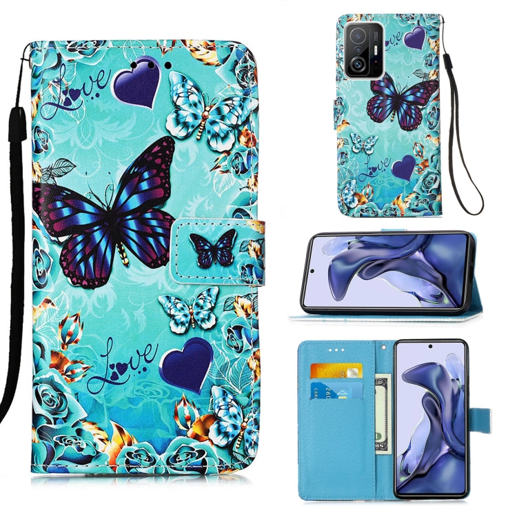 Custodia portafoglio in pelle con slot carte per Xiaomi Mi 11T