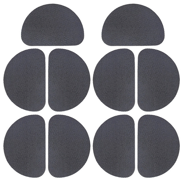 10 PCS 020 Cuscinetti adesivi inferiori in gomma antiscivolo resistenti all'usura Tacchi alti Pad antiscivolo sull'avampiede