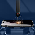 Cassa in vetro temperato a doppia faccia con struttura in metallo magnetico antiurto antiurto a quattro angoli, For iPhone 13 mini, For iPhone 13, For iPhone 13 Pro, For iPhone 13 Pro Max