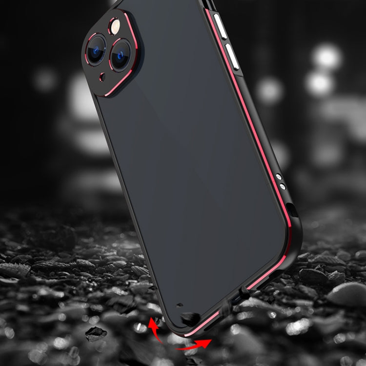 Protezione per obiettivo serie Aurora + Custodia protettiva per montatura in metallo, For iPhone 13 mini, For iPhone 13