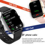 MX7 1,69 pollici IPS touch screen IP68 Smart Watch impermeabile, supporto monitoraggio del sonno / monitoraggio della frequenza cardiaca / chiamata Bluetooth / monitoraggio della temperatura corporea