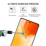 Pellicola in vetro temperato a schermo intero con bordo curvo 3D, For vivo X70 Pro (1 PC), For vivo X70 Pro+ (1 PC)