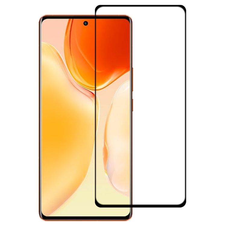 Pellicola in vetro temperato a schermo intero con bordo curvo 3D, For vivo X70 Pro (1 PC), For vivo X70 Pro+ (1 PC)