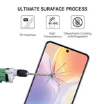 Pellicola in vetro temperato per protezione dello schermo a copertura totale con colla completa, For vivo X70 (1 PC)