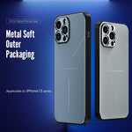 R-JUST RJ-52 Custodia protettiva antiurto in metallo TPU a 3 linee, For iPhone 13, For iPhone 13 Pro, For iPhone 13 Pro Max, For iPhone 12, For iPhone 12 Pro, For iPhone 12 Pro Max, For iPhone 11 Pro Max