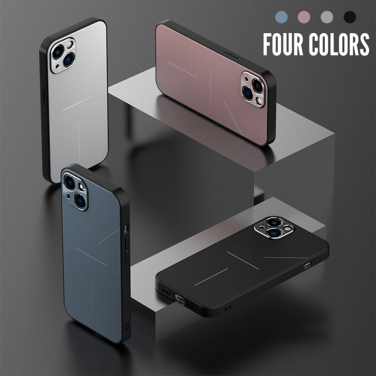 R-JUST RJ-52 Custodia protettiva antiurto in metallo TPU a 3 linee, For iPhone 11 Pro
