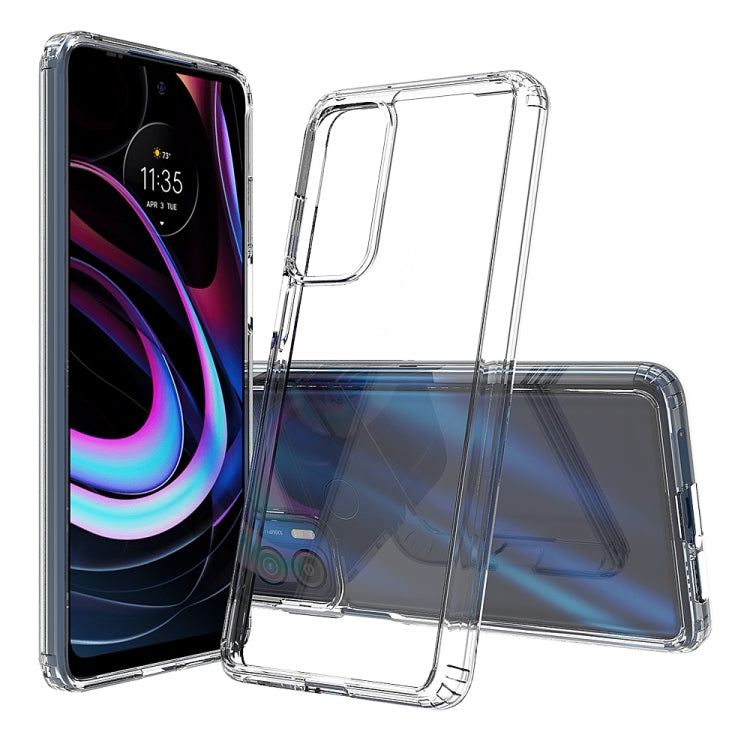 TPU antiurto antigraffio + custodia protettiva in acrilico, For Motorola Edge 20, For Motorola Edge 20 Lite, For Motorola Edge 20 Pro, For Motorola Edge 2021