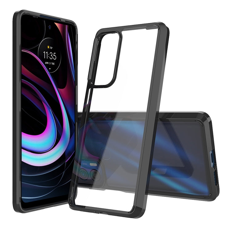 TPU antiurto antigraffio + custodia protettiva in acrilico, For Motorola Edge 20, For Motorola Edge 20 Lite, For Motorola Edge 20 Pro, For Motorola Edge 2021