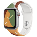 Cinturino silicone Morandi per Apple Watch Series 38-45mm