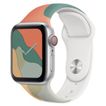 Cinturino silicone Morandi per Apple Watch Series 38-45mm