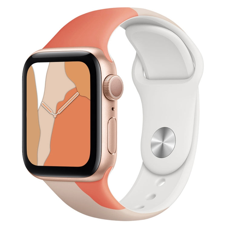 Cinturino silicone Morandi per Apple Watch Series 38-45mm