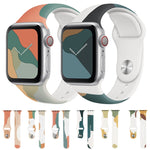 Cinturino silicone Morandi per Apple Watch Series 38-45mm