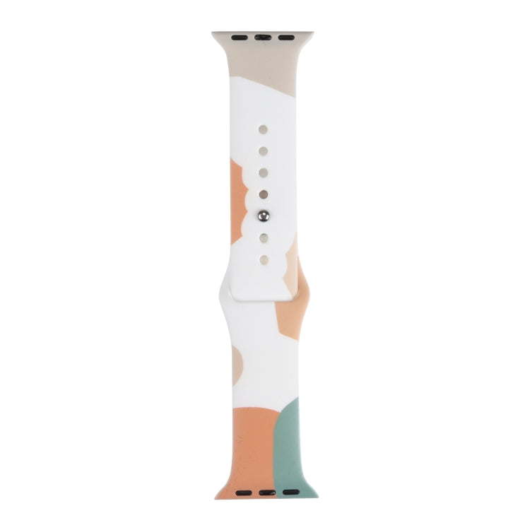 Cinturino silicone Morandi per Apple Watch Series 38-45mm