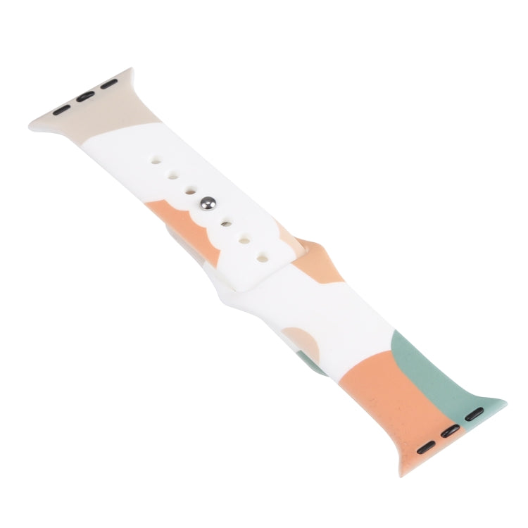 Cinturino silicone Morandi per Apple Watch Series 38-45mm