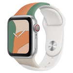 Cinturino silicone Morandi per Apple Watch Series 38-45mm