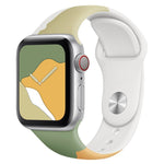 Cinturino silicone Morandi per Apple Watch Series 38-45mm