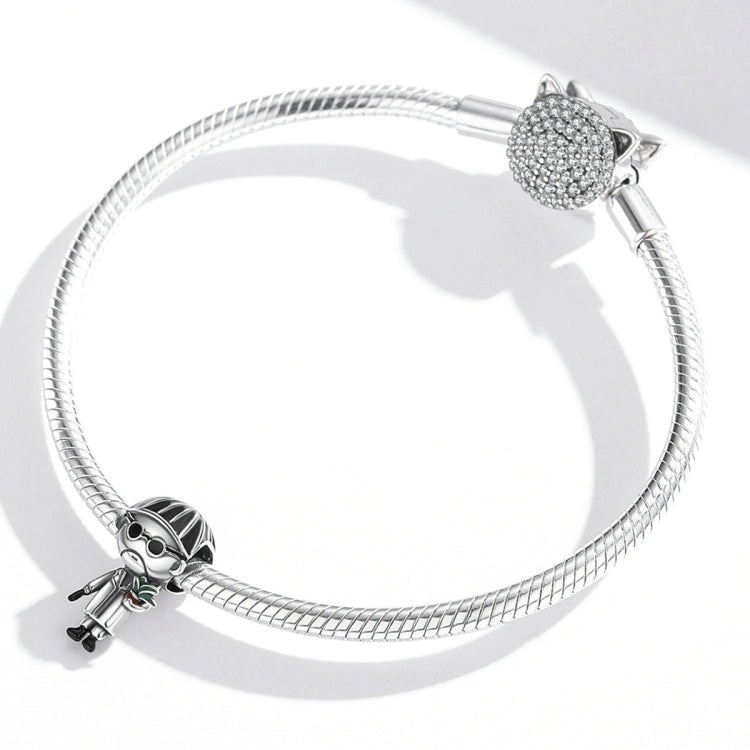 Accessori per collana braccialetto fai-da-te con perline spietate in argento sterling S925, Ruthless Uncle