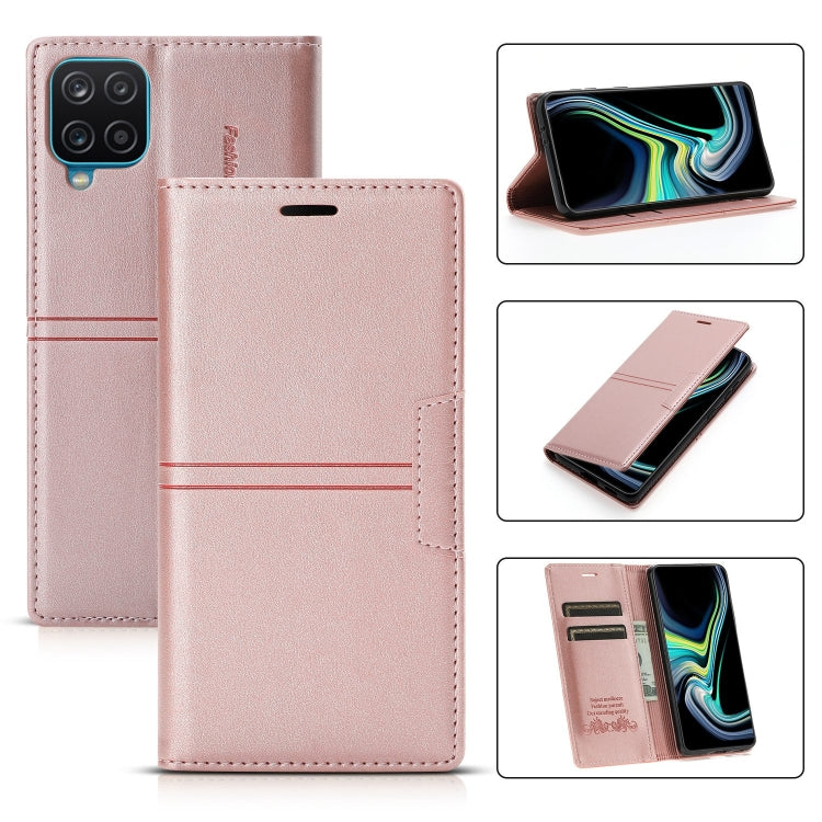 Custodia in pelle PU a vibrazione orizzontale da lavoro con ventosa magnetica da sogno con supporto, slot per schede e portafoglio, For Samsung Galaxy A12, For Samsung Galaxy A42 5G, For Samsung Galaxy A20 / A30, For Samsung Galaxy A20e