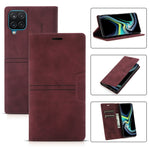 Custodia in pelle PU a vibrazione orizzontale da lavoro con ventosa magnetica da sogno con supporto, slot per schede e portafoglio, For Samsung Galaxy A12, For Samsung Galaxy A42 5G, For Samsung Galaxy A20 / A30, For Samsung Galaxy A20e