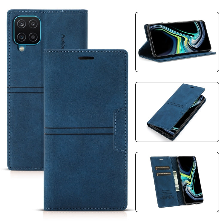 Custodia in pelle PU a vibrazione orizzontale da lavoro con ventosa magnetica da sogno con supporto, slot per schede e portafoglio, For Samsung Galaxy A12, For Samsung Galaxy A42 5G, For Samsung Galaxy A20 / A30, For Samsung Galaxy A20e