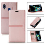 Custodia in pelle PU a vibrazione orizzontale da lavoro con ventosa magnetica da sogno con supporto, slot per schede e portafoglio, For Samsung Galaxy A40, For Samsung Galaxy A21s, For Samsung Galaxy A22 5G, For Samsung Galaxy A32 5G