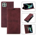 Custodia in pelle PU a vibrazione orizzontale da lavoro con ventosa magnetica da sogno con supporto, slot per schede e portafoglio, For Samsung Galaxy A40, For Samsung Galaxy A21s, For Samsung Galaxy A22 5G, For Samsung Galaxy A32 5G