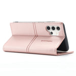 Custodia in pelle PU a vibrazione orizzontale da lavoro con ventosa magnetica da sogno con supporto, slot per schede e portafoglio, For Samsung Galaxy A32 4G, For Samsung Galaxy A52 5G / 4G, For Samsung Galaxy A72 5G / 4G, For Samsung Galaxy A82 5G