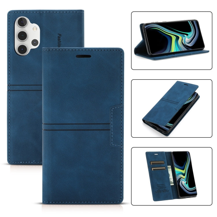 Custodia in pelle PU a vibrazione orizzontale da lavoro con ventosa magnetica da sogno con supporto, slot per schede e portafoglio, For Samsung Galaxy A32 4G, For Samsung Galaxy A52 5G / 4G, For Samsung Galaxy A72 5G / 4G, For Samsung Galaxy A82 5G
