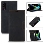Custodia in pelle PU a vibrazione orizzontale da lavoro con ventosa magnetica da sogno con supporto, slot per schede e portafoglio, For Samsung Galaxy A50 / A30s / A50s, For Samsung Galaxy A70, For Samsung Galaxy A71 4G, For Samsung Galaxy A81