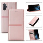 Custodia in pelle PU a vibrazione orizzontale da lavoro con ventosa magnetica da sogno con supporto, slot per schede e portafoglio, For Samsung Galaxy Note9, For Samsung Galaxy Note10+, For Samsung Galaxy Note10, For Samsung Galaxy Note20