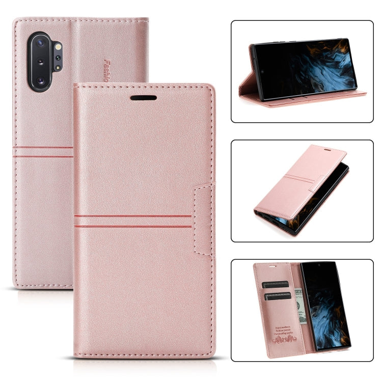 Custodia in pelle PU a vibrazione orizzontale da lavoro con ventosa magnetica da sogno con supporto, slot per schede e portafoglio, For Samsung Galaxy Note9, For Samsung Galaxy Note10+, For Samsung Galaxy Note10, For Samsung Galaxy Note20