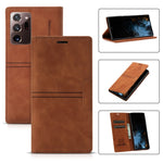 Custodia in pelle PU a vibrazione orizzontale da lavoro con ventosa magnetica da sogno con supporto, slot per schede e portafoglio, For Samsung Galaxy Note9, For Samsung Galaxy Note10+, For Samsung Galaxy Note10, For Samsung Galaxy Note20