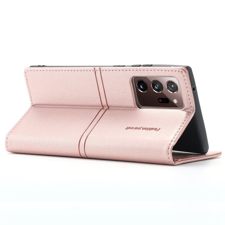 Custodia in pelle PU a vibrazione orizzontale da lavoro con ventosa magnetica da sogno con supporto, slot per schede e portafoglio, For Samsung Galaxy Note20 Ultra, For Samsung Galaxy S9+, For Samsung Galaxy S9, For Samsung Galaxy S10