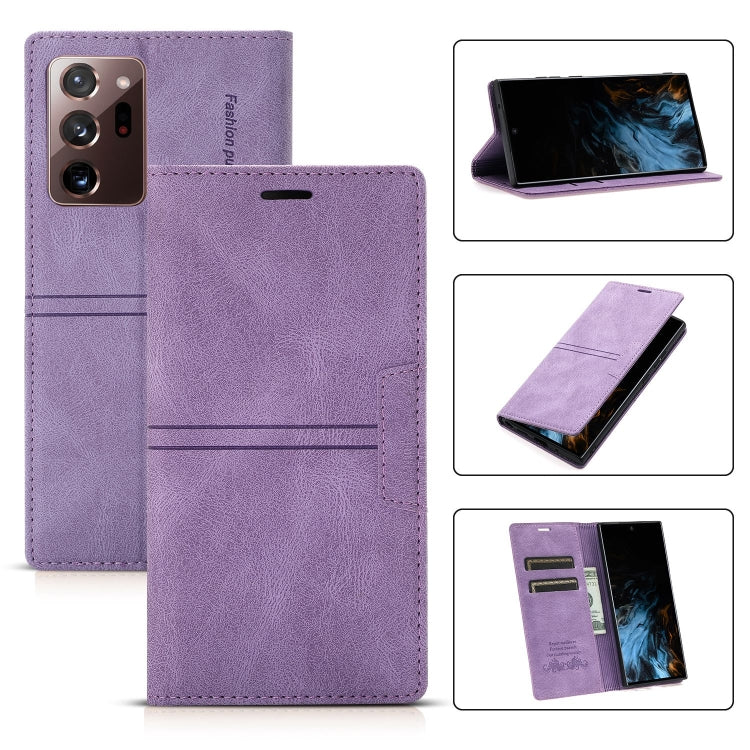 Custodia in pelle PU a vibrazione orizzontale da lavoro con ventosa magnetica da sogno con supporto, slot per schede e portafoglio, For Samsung Galaxy Note20 Ultra, For Samsung Galaxy S9+, For Samsung Galaxy S9, For Samsung Galaxy S10